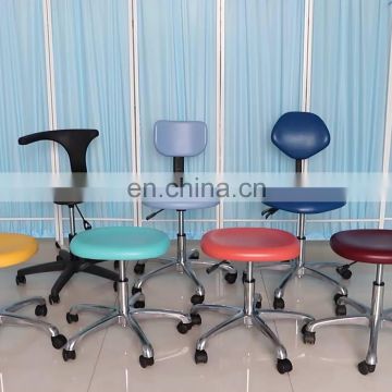 PU Leather medical dental stool