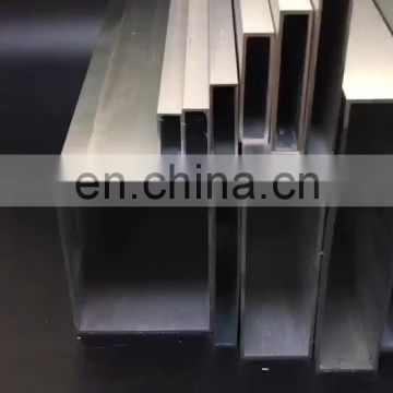 Toshine easy installation silver Toshine Anodized 6063 T5 small caliber aluminum square tube 1mm thickness