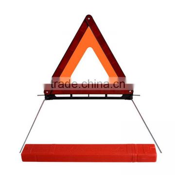 High Performance best sell folding red safety reflective warning triangle for emergency