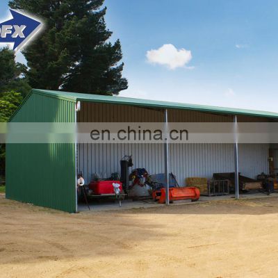 Steel Frame Construction Prefab Garage Prefabricated Warehouse Metal Building Steel Structure Shed Workshop Fabricated
