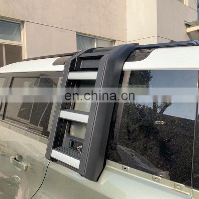 Aluminum alloy ladder for Land Rover Defender accessories 4x4 offroad side ladder