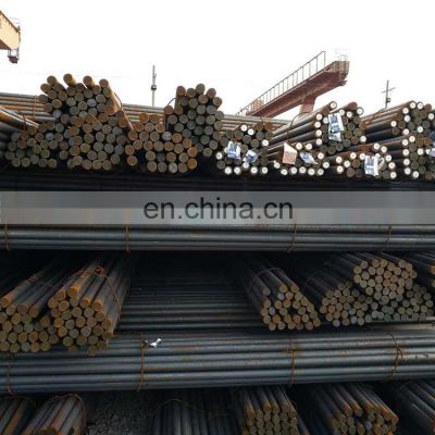 Black SAE 1021/1022 Hot Rolled Deformed Carbon Steel Round Solid Bars Sizes