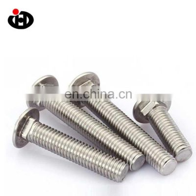 ISO 9001 DIN603 Stainless steel semi-round head bracket non-standard bolts, can be customized for electrical parts