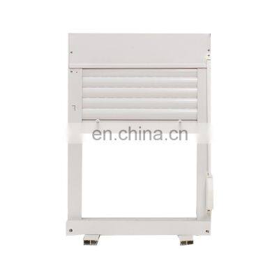 High Security Custom Outdoor Perforated Aluminum Manual Roller Shutter Window For Kitchen Cabinet