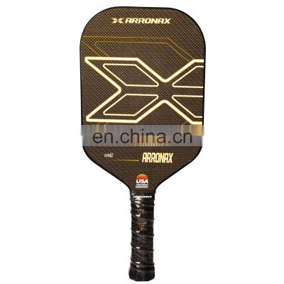 Custom Lightweight Titanium carbon friction surface USAPA Approved Pickleball Paddle PP foam injection