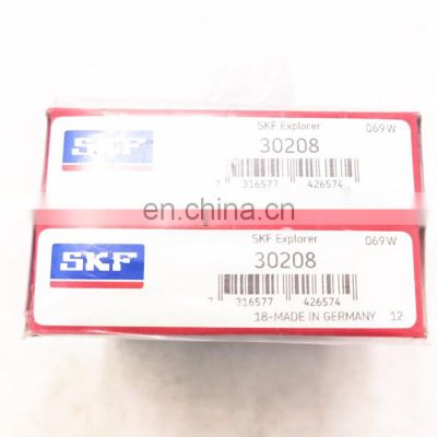 Original SKF 40*80*19.75mm SKF 30208 bearing SKF roller bearing 30208 taper roller bearing 30208