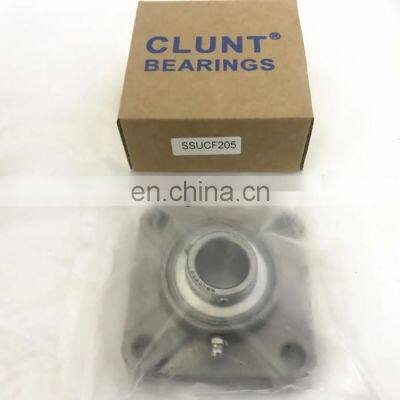 Anti Rust 25mm Stainless Steel 4 Bolt Flange Bearing SSUCF205-16 SUC205 + SF205 UCF205 SSUCF205 bearing