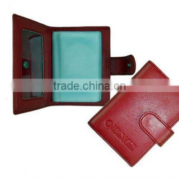 card holder leather/leather card holder/name card pouch