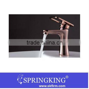 Rose gold plated Luxury Gold plated Bathroom Basin Good Antique Mixer Basin