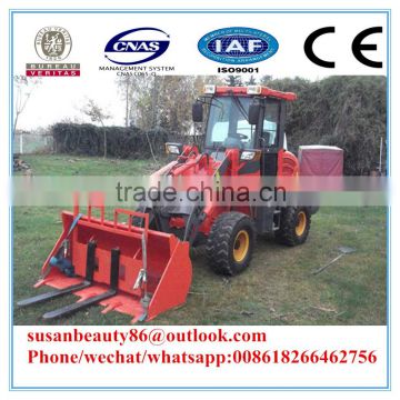 shanghai new tractor mini wheel loader with cheap price for sale
