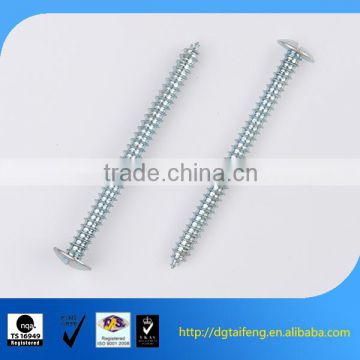 bugle head nickle plated partial thread self tapping screw