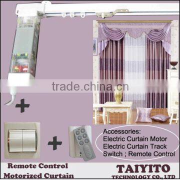 TYT zigbee smart home automation ,electric curtain motor,electric curtain,electric curtan rail