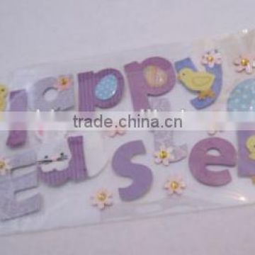 promotion halloween stickers/easter party supplies