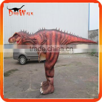 Amazing walking with dinosaur costume for adults