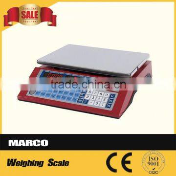China 50kg stainless steel weigh scale printer