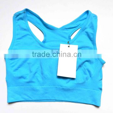 hot sale lady seamless sport bra made in China