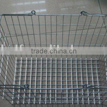 Dachang Manufacturer Steel Shopping Basket powder coated or chromed