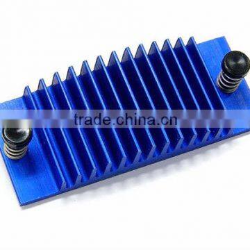 china custom anodized heatsink aluminium