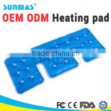 Sunmas OEM ODM Magic Reusable Heating pad FDA CE silicone rubber pad for heat transfer machine