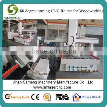 High quality M25BT 180 degree turning spindle woodworking atc cnc router                        
                                                Quality Choice