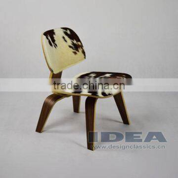 Replica Charles Plywood Lounge Chair - Pony Skin