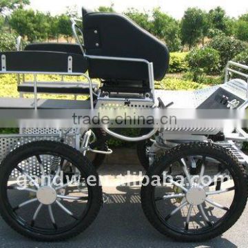 High quality Marathon Horse Wagon with stainless steel top frame