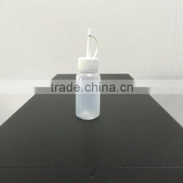 20ml white round small plastic squeeze bottle