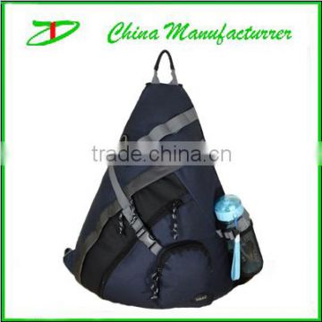 Sporting shoulder bag teardrop triangle bag for men