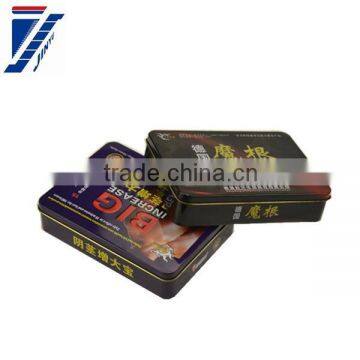 Walmart goft tin boxes online shopping small metal case health tin box