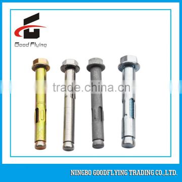 ground plastic Stainless flange nut sleeve anchor