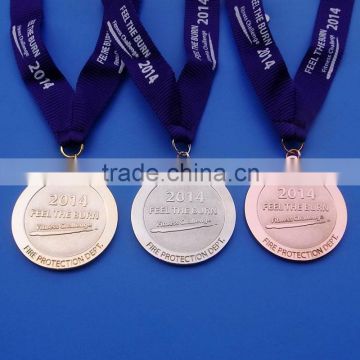 2014 feel the burn fire protection round gold silver and copper medals