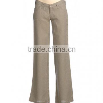 Personized Women Linen Trousers