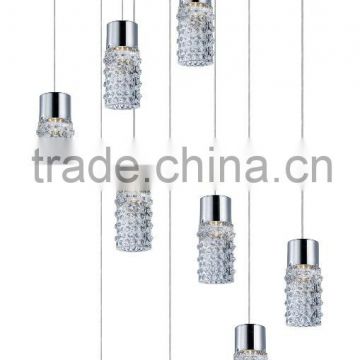 Contracted round led pendant lights galss shade pendant lights suitable for dinning room