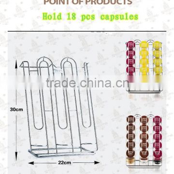 18 pcs coffee capsule holder,dolce gusto coffee capsule holder,nespresso coffee capsule holder