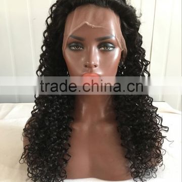 cheap but quality factory direct loose deep wave virgin brazilian human hair top closure lace wigs lace front wigs
