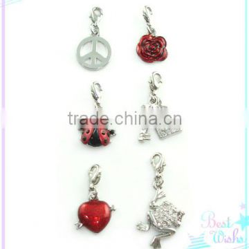 Metal Alloy Oil Charms With Lobster Clasp Charms Jewelry Customized