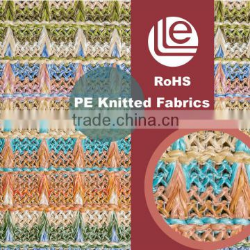 Warp knitting mesh fluorescent fabric