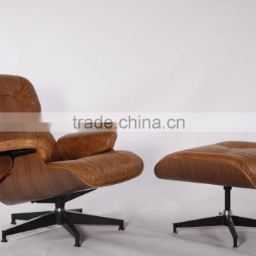 Buy alibaba replica furniture Emes mid century lounge chair and ottoman