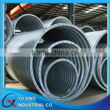 high quality best price hot dip galvanized corrugated culvert pipe made in China