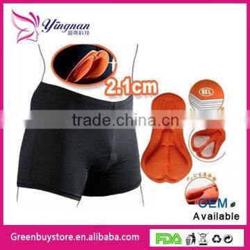 2014 New Sports Black Style Cycling Underwear Gel 3D Padded Bike/Bicycle Shorts M-3XL Outdoor