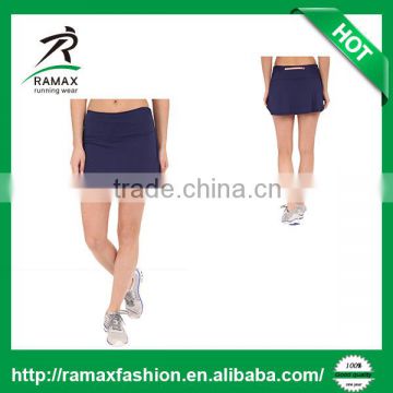 Ramax Custom Women Sexy Plain Sports Running Short Skirt