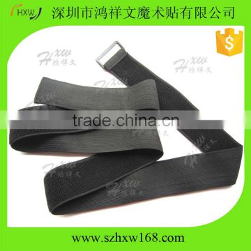 Adjustable soft elastic webbing belt