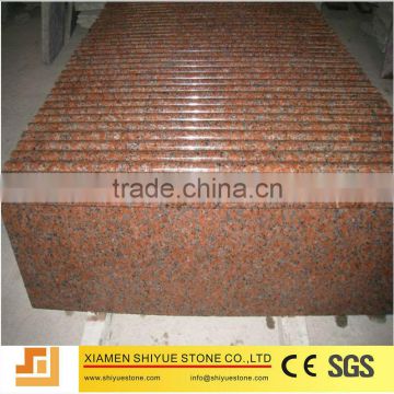 Chinese Natural Polished Red Granite Steps