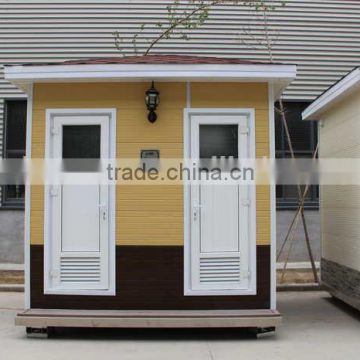 Western Portable toilet with ISO/ China portable toilet price in prefab home supplier/ Modern public toilet in South Africa