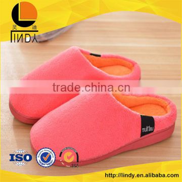 Nice performance shoeshotel terry room shoes cotton slippers for girls