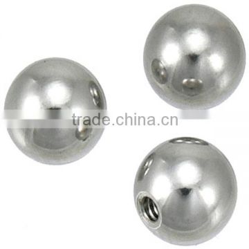 Customsied stainless steel ball cheap cnc turning parts