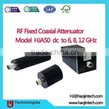 dc to 2.5, 4, 6 GHz RF Fixed Coaxial Attenuator Model HJA50