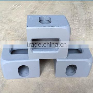 Heavy painted/non-painted container fitting/container corner casting for sale(ABS/BV certificate)
