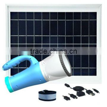 8w solar mining light/ portable led light solar light /rechargeable led solar camping light charged by sunlight