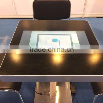 waterproof multi points touch screen android ordering table, interactive table